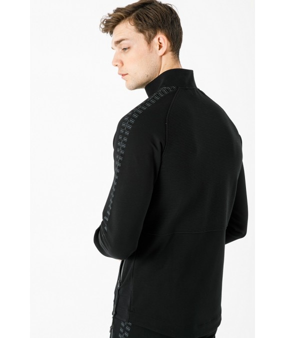 MARATON medvilninis džemperis vyrams 19227 juodas