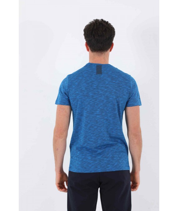 MARATON vyriški marškinėliai su modalu 20784 mėlyni