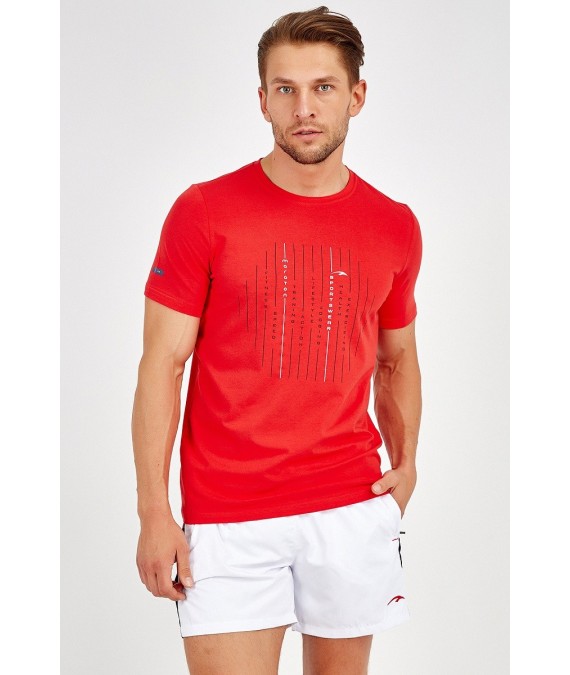 MARATON vyriški marškinėliai 17820 raudoni