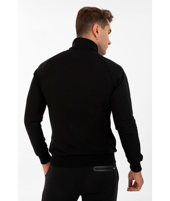 MARATON medvilninis džemperis vyrams 21390 juodas