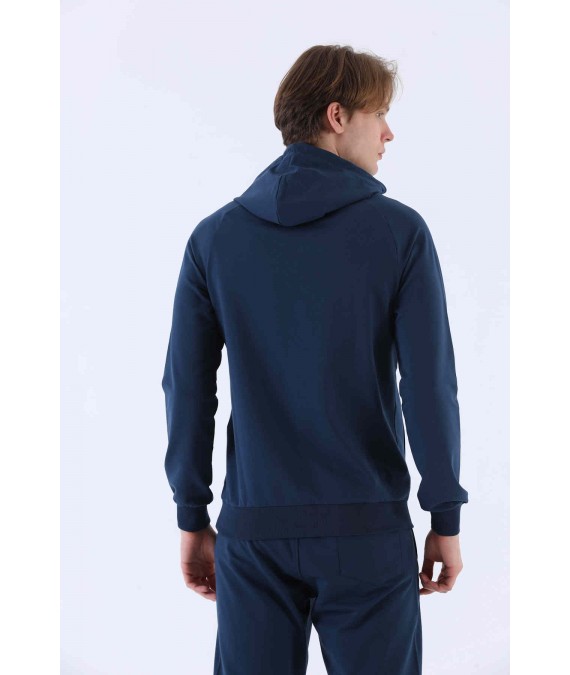 MARATON medvilninis džemperis vyrams 20911 t. mėlynas